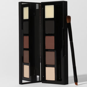 HD Brows Eye & Eyebrow Palette Pigmented Eyebrow Powder Palette