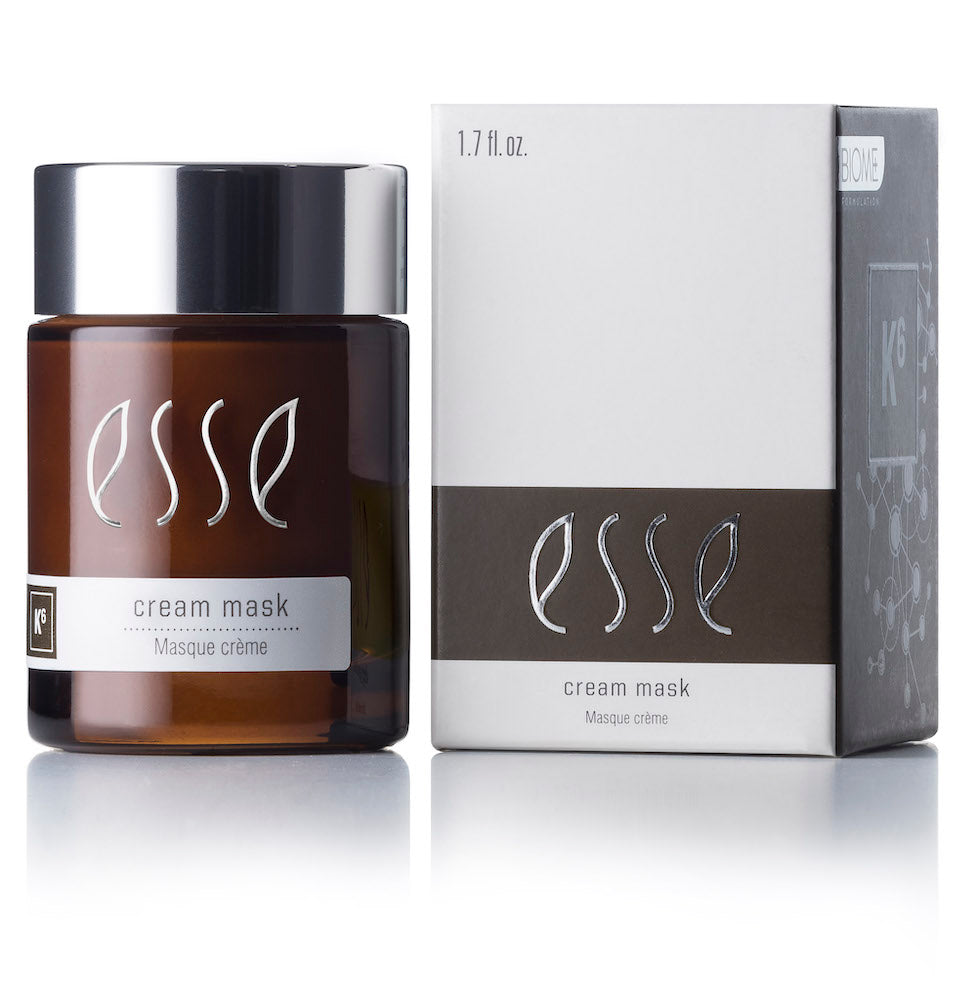 ESSE CREAM MASK IN A BROWN JAR